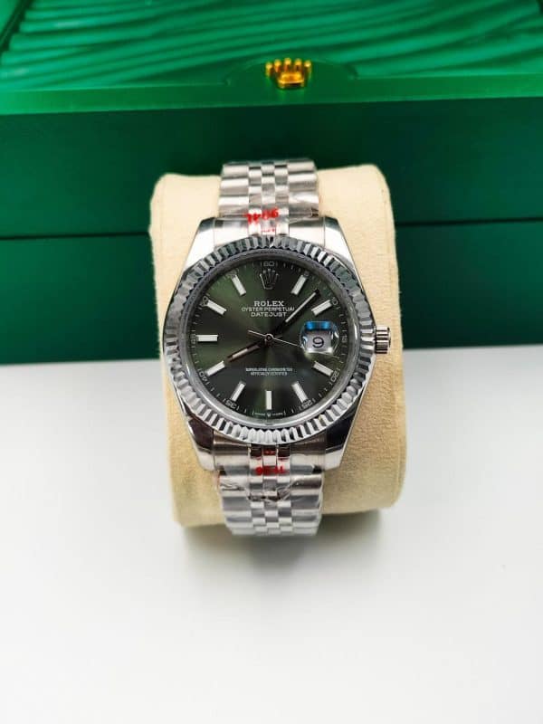 ROL_EX DayJust Stainless Steel Stylish Olive Dial "VS Factory Automatic"  Men’s Watch
