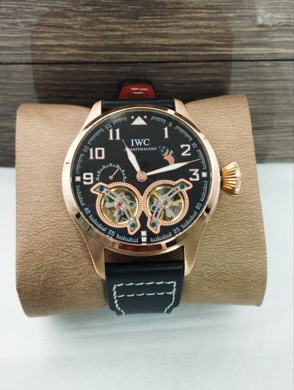 I W C Double Tourbillon 43mm Men's Watch.