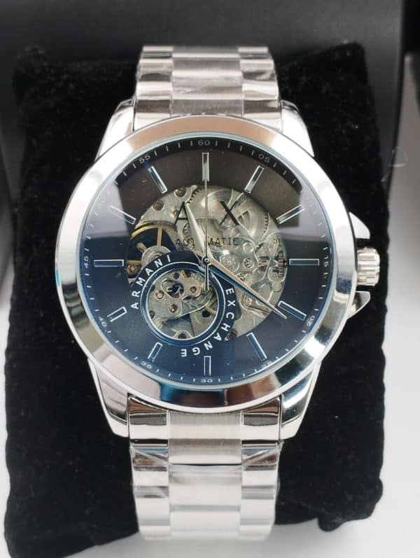 Armani Exchange Automatic Mechanical Black Dial Men’s Watch. With Official Box