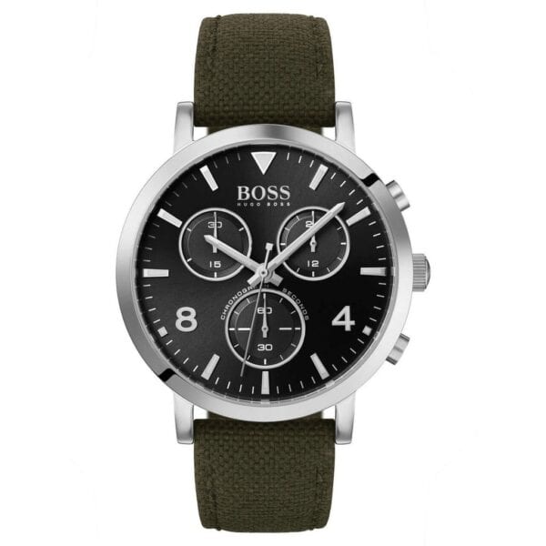 Hugo Boss 1513692 Spirit Green Belt Chronograph 40mm 3ATM