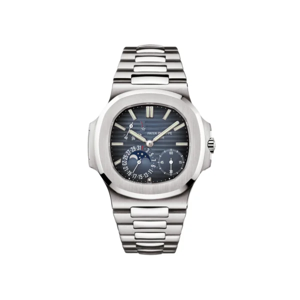 Patek Philippe Nautilus Moonphase  40mm Stainless Steel Black-Blue Gradient dial